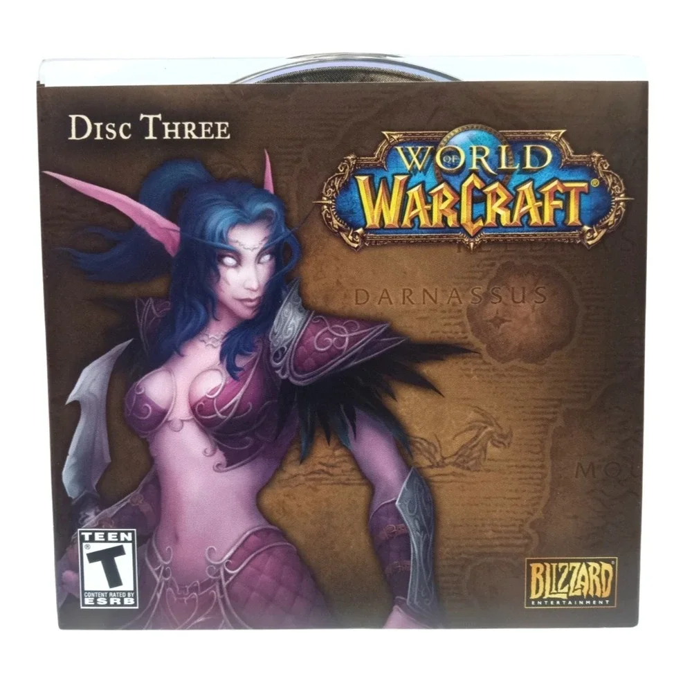 VTG WORLD OF WARCRAFT Original Big Box PC Windows Game Blizzard; New Open‎ Box
